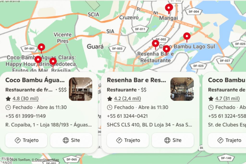 restaurantes com brinquedoteca em brasilia